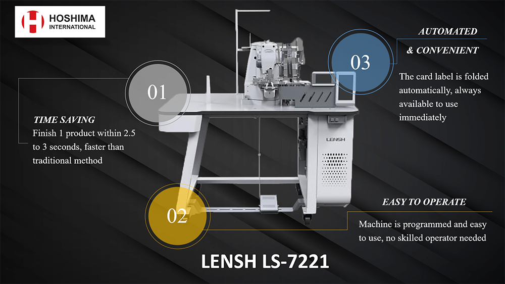 LENSH Waist Card Machine LS - 7221