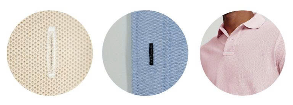 Polo Shirt Buttonholing Machine HSM-203/ABH can use for multiple type of button holes.